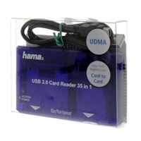 Hama taka pamovch kariet "35 v 1", modr