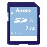 Hama HighSpeed SecureDigital Card 2 GB 10 MB/s