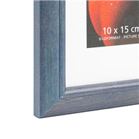 Hama rámček drevený FLORENZ 18x24 cm  modrý VÝPREDAJ