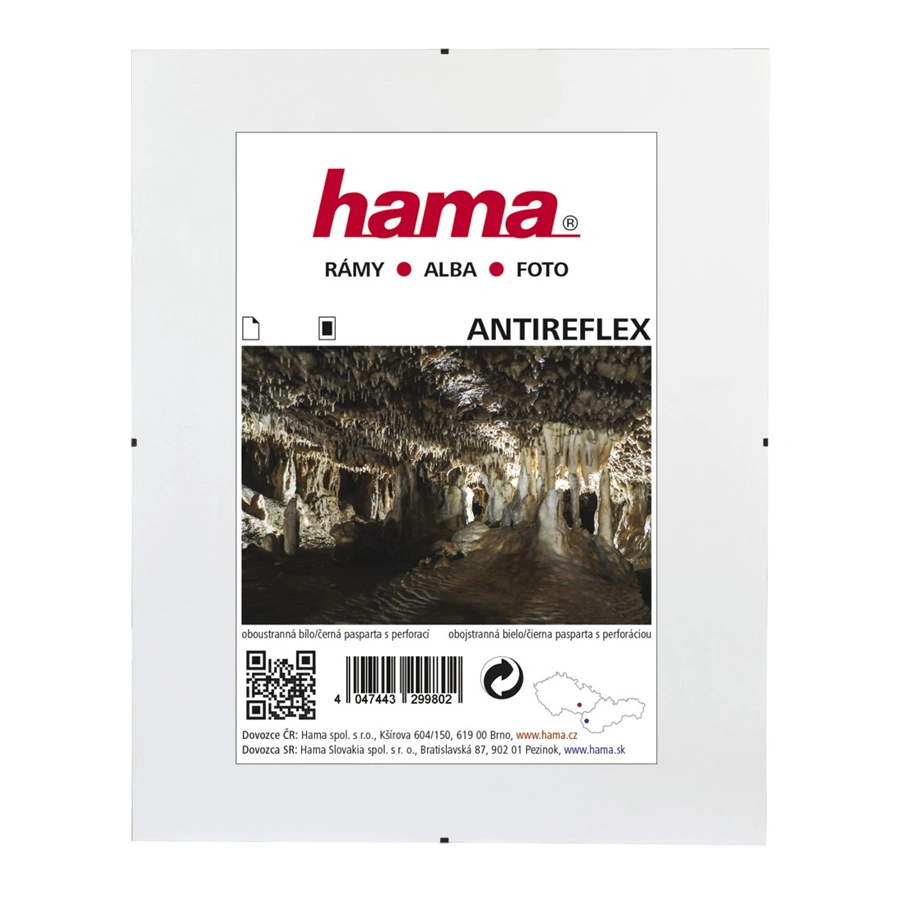 Hama Clip-Fix, antireflexné sklo, 10,5x15 cm