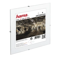 Hama Clip-Fix, antireflexné sklo, 20x20 cm