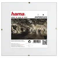 Hama Clip-Fix, antireflexné sklo, 30x30 cm