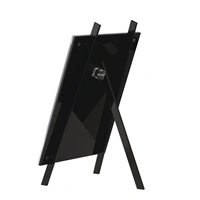 Hama akrylový stojanček ARTS, 13x18 cm, čierny, na výšku