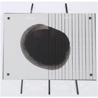 Hama akrylový stojanček ARTS, 13x18 cm, čierny, na šírku