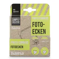 Hama fotorožky samolepiace transparentné, viskóza/papier, 500 ks