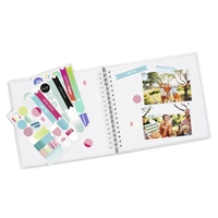 Hama kreatívny set - špirálový album + 3 hárky nálepiek (denník DIY)