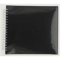 Hama album klasický špirálový SINGS 28x24 cm, 50 strán, čierny