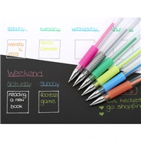 Hama gélové guľôčkové pero Glitter & Classic - set 6 farieb