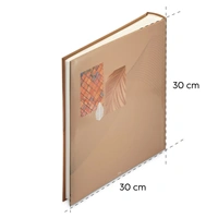 Hama album klasický SINGO II Terracotta 30x30 cm, 100 strán