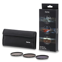 Hama set šedých filtrov ND8, ND64, ND1000, priemer 58 mm, puzdro na filtre