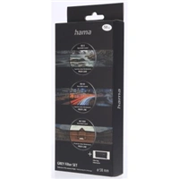 Hama set šedých filtrov ND8, ND64, ND1000, priemer 58 mm, puzdro na filtre