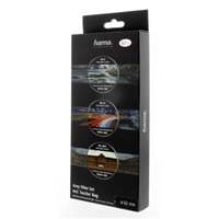 Hama set šedých filtrov ND8, ND64, ND1000, priemer 62 mm, puzdro na filtre