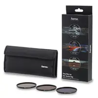 Hama set šedých filtrov ND8, ND64, ND1000, priemer 67 mm, puzdro na filtre