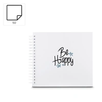 Hama album klasický špirálový Good Things HAPPY 28x24 cm, 50 strán
