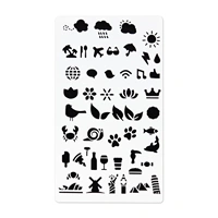 Hama šablóny pre kreatívnu tvorbu - set 5 ks