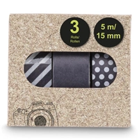 Hama lepiace pásky pre kreatívnu tvorbu II, rôzne motívy, balenie 15 setov (cena je uvedená za 1 set