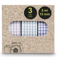 Hama lepiace pásky pre kreatívnu tvorbu II, rôzne motívy, balenie 15 setov (cena je uvedená za 1 set