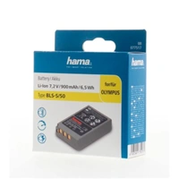 Hama fotoakumultor typ Olympus BLS-50, Li-Ion 7,2 V/900 mAh