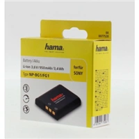 Hama fotoakumultor typ Sony NP-BG1, Li-Ion 3,6 V/950 mAh