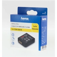 Hama fotoakumultor typ Panasonic CGA-S007E, Li-Ion 3,7 V/800 mAh