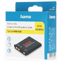 Hama fotoakumulátor typ Olympus Li-42B, Li-Ion 3,7 V/675 mAh