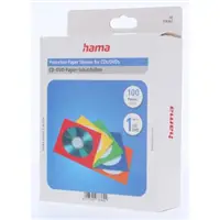 Hama papierové obaly na CD/DVD, farebné, balenie 100 ks (cena za balenie)