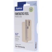 Hama Fantastic Feel, puzdro-knižka pre Samsung Galaxy A17, hebký povrch, farba nude
