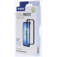 Hama Frame Protect, kryt pre Samsung Galaxy A17, 20% recyklovaných materiálov, priehľadný/čierny