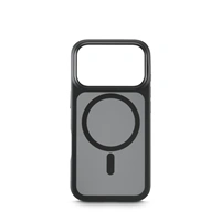 Black Rock Hybrid Case, kryt pre Apple iPhone 17 Pro, magnetický, matný, polopriehľadný čierny