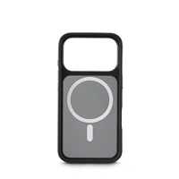 Black Rock Hybrid Case, kryt pre Apple iPhone 17 Pro, magnetický, matný, polopriehľadný čierny