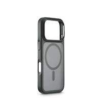 Black Rock Hybrid Case, kryt pre Apple iPhone 17 Pro, magnetický, matný, polopriehľadný čierny