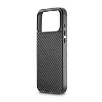 Black Rock Robust Carbon, kryt pre Apple iPhone 17 Pro, magnetický, karbónový vzhľad, čierny