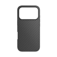 Black Rock Robust Carbon, kryt pre Apple iPhone 17 Pro, magnetický, karbónový vzhľad, čierny