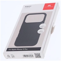 Black Rock Robust Carbon, kryt pre Apple iPhone 17 Pro, magnetický, karbónový vzhľad, čierny