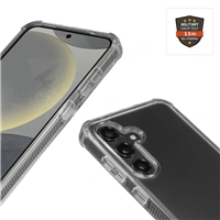 Hama Extreme Protect, kryt pre Samsung Galaxy S25 FE, materiál D3O®, nezažltne, priehľadný