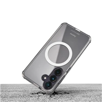 Hama Extreme Protect, kryt pre Samsung Galaxy S25 FE, magnetický, D3O®, nezažltne, priehľadný