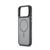 Black Rock Hybrid Case, kryt pre Apple iPhone 17 Pro Max, magnetický, matný, polopriehľadný čierny