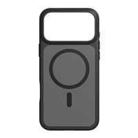 Black Rock Hybrid Case, kryt pre Apple iPhone 17 Pro Max, magnetický, matný, polopriehľadný čierny