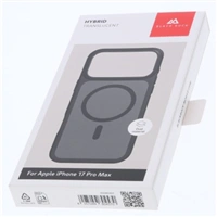 Black Rock Hybrid Case, kryt pre Apple iPhone 17 Pro Max, magnetický, matný, polopriehľadný čierny