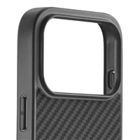 Black Rock Robust Carbon, kryt pre Apple iPhone 17 Pro Max, magnetický, karbónový vzhľad, čierny