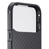 Black Rock 360° Glass, kryt pre Apple iPhone 17 Pro Max, sklenený, predný+zadný diel, karbón. úprava