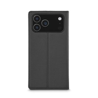 Black Rock The Classic, puzdro-knižka pre Apple iPhone 17 Pro Max, funkcia stojanu, čierne