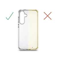Hama Extreme Protect, kryt pre Samsung Galaxy S25 Edge, D3O®, nezažltne, priehľadný