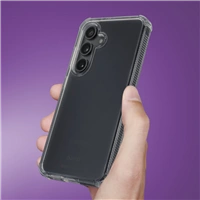 Hama Extreme Protect, kryt pre Samsung Galaxy S25 Edge, D3O®, nezažltne, priehľadný