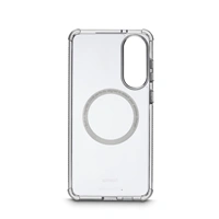 Hama Extreme Protect, kryt pre Samsung Galaxy S25 Edge, magnetický, D3O®, nezažltne, priehľadný