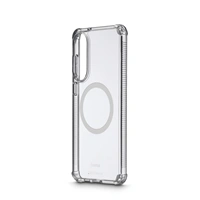 Hama Extreme Protect, kryt pre Samsung Galaxy S25 Edge, magnetický, D3O®, nezažltne, priehľadný
