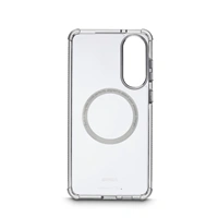 Hama Extreme Protect, kryt pre Samsung Galaxy S25 Edge, magnetický, D3O®, nezažltne, priehľadný