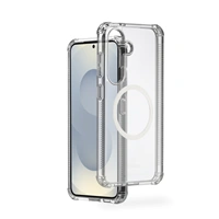 Hama Extreme Protect, kryt pre Samsung Galaxy S25, magnetický, D3O®, nezažltne, priehľadný