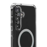 Hama Extreme Protect, kryt pre Samsung Galaxy S25, magnetický, D3O®, nezažltne, priehľadný