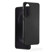 Hama Fantastic Feel, kryt pre Samsung Galaxy S25 Edge, hebký povrch, čierny